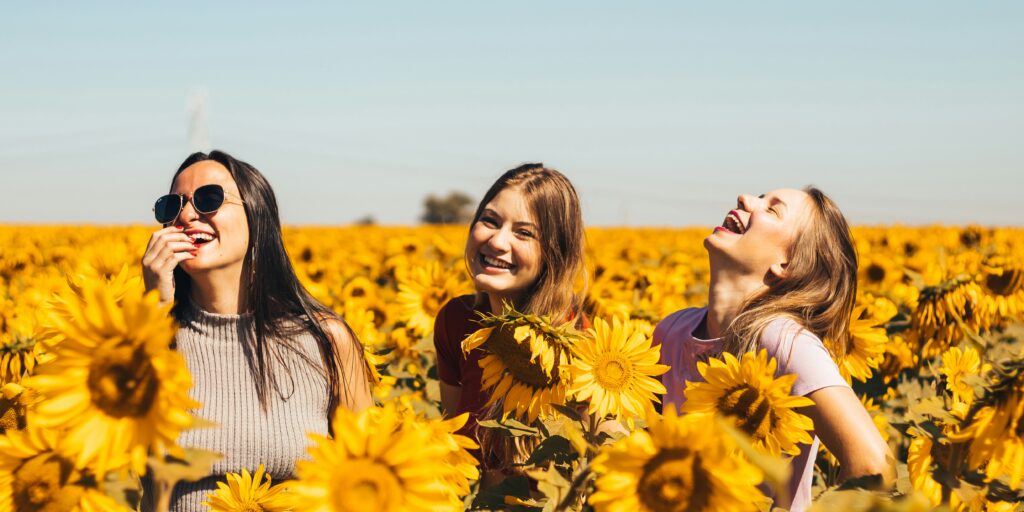 picture of women laughing
